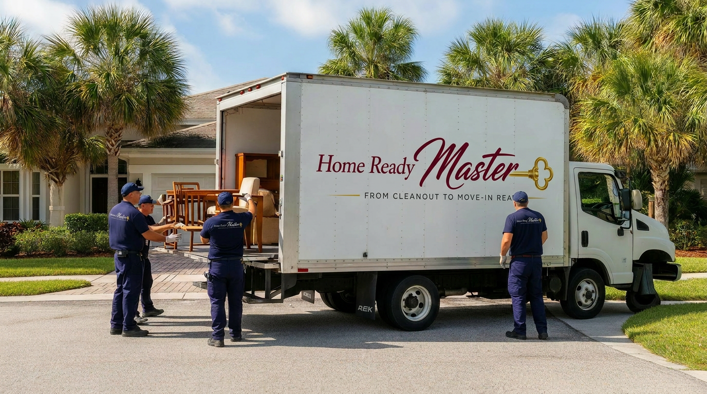 Junk removal team